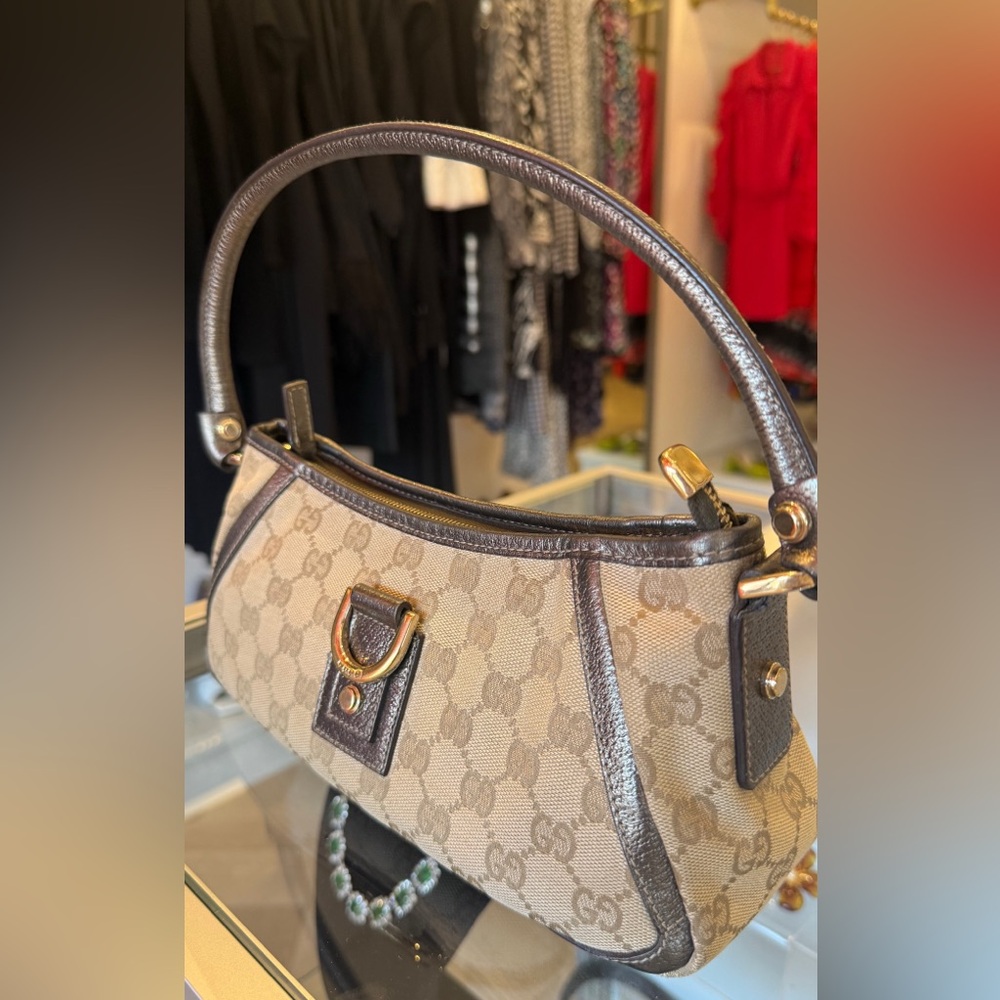 Gucci GG Canvas Abbey Top Handle Mini Bag - Picture 13 of 13